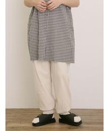 新品タグ付き　裾絞りレースペチパンツ Samansa Mos2（サマンサ モスモス）の「裾絞りレースペチパンツ
