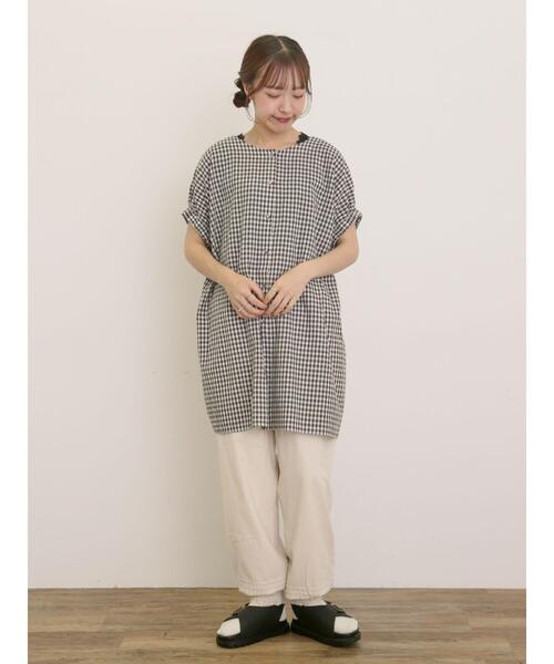 Samansa Mos2(サマンサ モスモス)の「【M/Lサイズ】綿麻裾ギャザーレースパンツ(その他パンツ・レディース・ブラック/モカ/キナリ・L/M)」の20枚目の写真