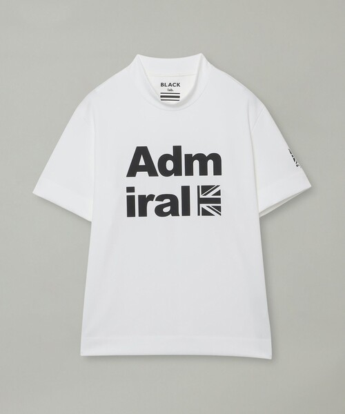 BLACK LABEL CRESTBRIDGE（ブラックレーベル・クレストブリッジ）の「【BLACK lab.×Admiral】シャドーチェックロゴグラフィックTシャツ（Tシャツ/カットソー・メンズ・レッド系その他/オフホワイト/ブラック・M/L/XL）」の21枚目の写真