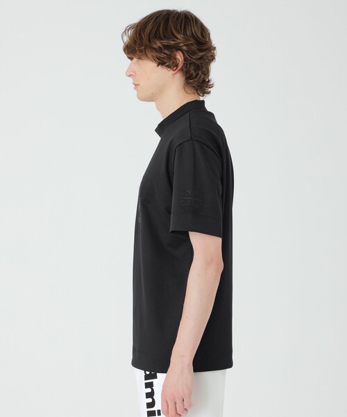 BLACK LABEL CRESTBRIDGE（ブラックレーベル・クレストブリッジ）の「【BLACK lab.×Admiral】シャドーチェックロゴグラフィックTシャツ（Tシャツ/カットソー・メンズ・レッド系その他/オフホワイト/ブラック・M/L/XL）」の14枚目の写真