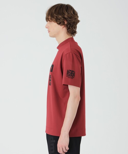 BLACK LABEL CRESTBRIDGE（ブラックレーベル・クレストブリッジ）の「【BLACK lab.×Admiral】シャドーチェックロゴグラフィックTシャツ（Tシャツ/カットソー・メンズ・レッド系その他/オフホワイト/ブラック・M/L/XL）」の8枚目の写真