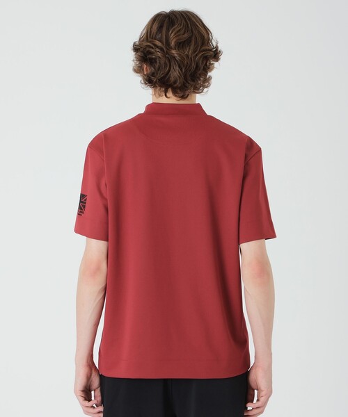 BLACK LABEL CRESTBRIDGE（ブラックレーベル・クレストブリッジ）の「【BLACK lab.×Admiral】シャドーチェックロゴグラフィックTシャツ（Tシャツ/カットソー・メンズ・レッド系その他/オフホワイト/ブラック・M/L/XL）」の7枚目の写真