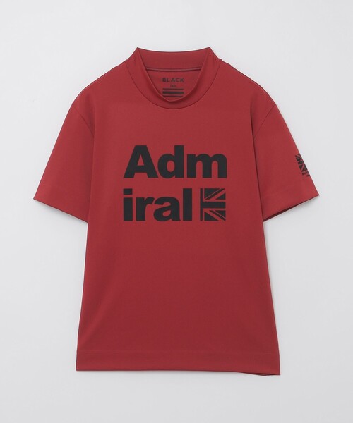 BLACK LABEL CRESTBRIDGE（ブラックレーベル・クレストブリッジ）の「【BLACK lab.×Admiral】シャドーチェックロゴグラフィックTシャツ（Tシャツ/カットソー・メンズ・レッド系その他/オフホワイト/ブラック・M/L/XL）」の4枚目の写真