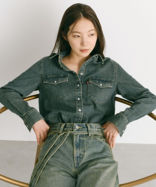 期間限定値下げ HUSBANDS LECHOPPE 別注 ウエスタンシャツ ウエスタン