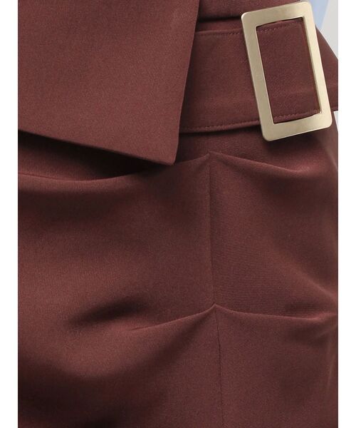 TONAL(トーナル)の「アシメベルトマーメイドスカート(スカート・レディース・ボルドー/ネイビー/ベージュ・SMALL/MEDIUM)」の15枚目の写真