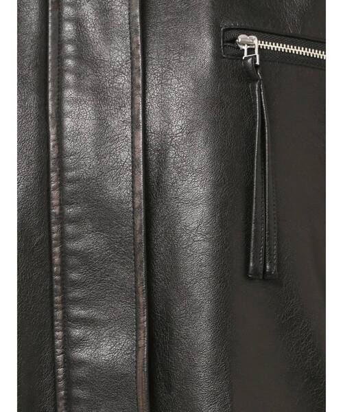 ルーズシルエットフェイクレザーブルゾン（ブルゾン）｜Ungrid（アン