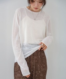 【選べるサイズ展開】メランジシアーベーシックカットソー