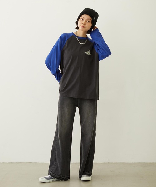 MILKFED.（ミルクフェド）の「LOOSE KNIT CAP（ニットキャップ/ビーニー・レディース・アッシュ/ブラック/ブラウン・ONE SIZE）」の7枚目の写真