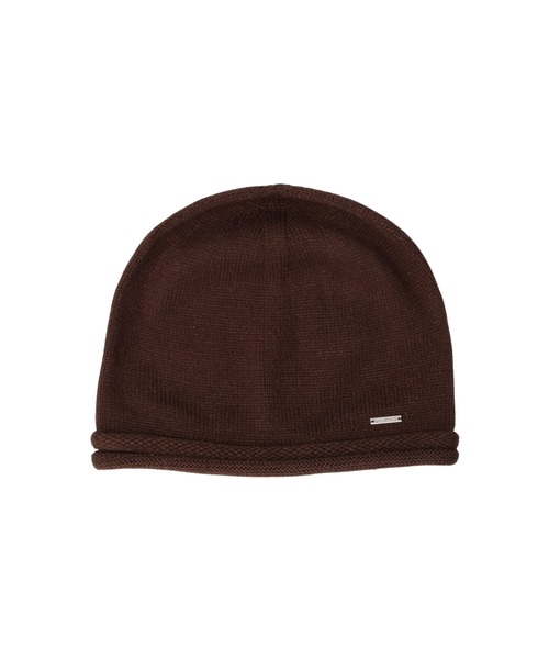 MILKFED.（ミルクフェド）の「LOOSE KNIT CAP（ニットキャップ/ビーニー・レディース・アッシュ/ブラック/ブラウン・ONE SIZE）」の22枚目の写真
