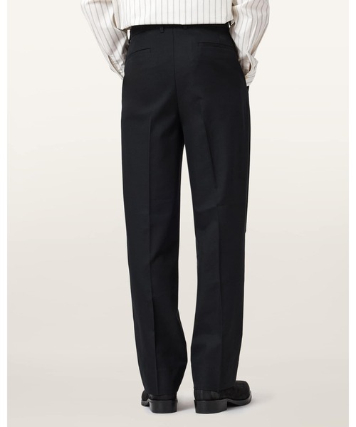 ALLSAINTS(オールセインツ)の「TALLIS STRAIGHT LEG TROUSERS | TALLIS ストレート レッグ トラウザー(スラックス・メンズ・ブラック・32/30/31/28)」の5枚目の写真
