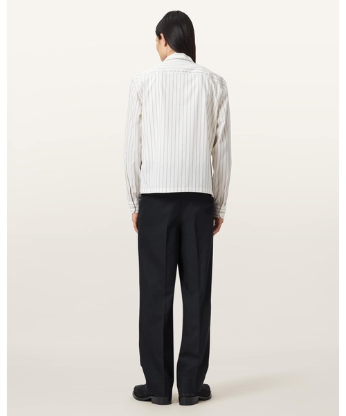 ALLSAINTS(オールセインツ)の「TALLIS STRAIGHT LEG TROUSERS | TALLIS ストレート レッグ トラウザー(スラックス・メンズ・ブラック・32/30/31/28)」の6枚目の写真