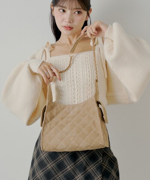 2wayチェーンショルダーキルティングバッグ　チコ Chico ショルダーバッグ バッグ 2wayチェーンショルダー