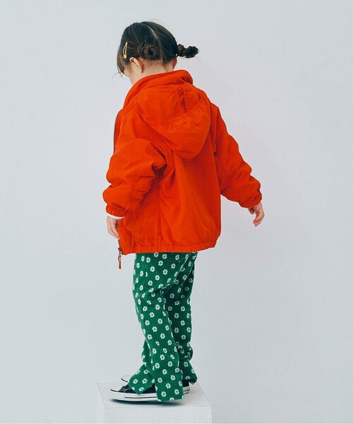 p.premier(ピードットプルミエ)の「【リンク/セットアップ/ジュニア対応】総柄カットジャガード裾スリットフレアパンツ(その他パンツ・キッズ・グリーン/ブラウン/ブラック/パープル・140/90/100/110/120/80/130)」の17枚目の写真