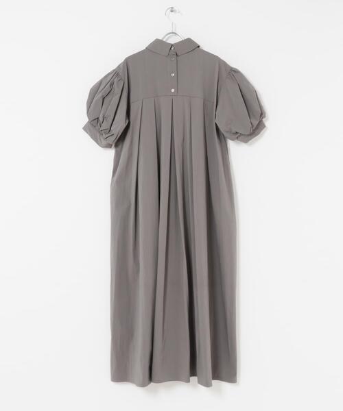 URBAN RESEARCH ROSSO WOMEN(アーバンリサーチ ロッソ)の「ELENDEEK FORM SHIRT ONE-PIECE(ワンピース・レディース・ベージュ/ブラック/グレー・1)」の7枚目の写真