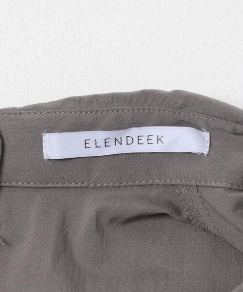 URBAN RESEARCH ROSSO WOMEN(アーバンリサーチ ロッソ)の「ELENDEEK FORM SHIRT ONE-PIECE(ワンピース・レディース・ベージュ/ブラック/グレー・1)」の9枚目の写真