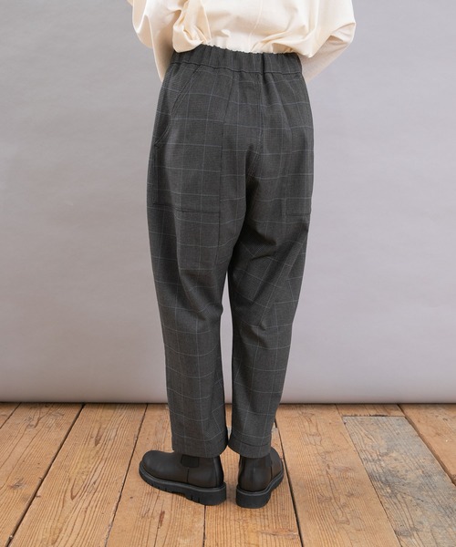 URCH RNA(アーチ アールエヌエー)の「R4367 裏ピーチ起毛PJ'Sクロップド(その他パンツ・レディース・ブラック系その他/ブラック/グリーン・FREE)」の17枚目の写真