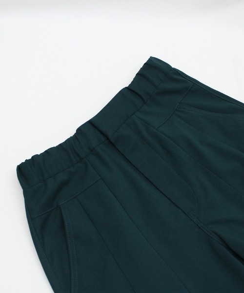 URCH RNA(アーチ アールエヌエー)の「R4367 裏ピーチ起毛PJ'Sクロップド(その他パンツ・レディース・ブラック系その他/ブラック/グリーン・FREE)」の10枚目の写真