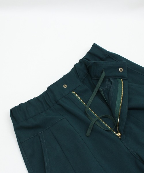 URCH RNA(アーチ アールエヌエー)の「R4367 裏ピーチ起毛PJ'Sクロップド(その他パンツ・レディース・ブラック系その他/ブラック/グリーン・FREE)」の11枚目の写真