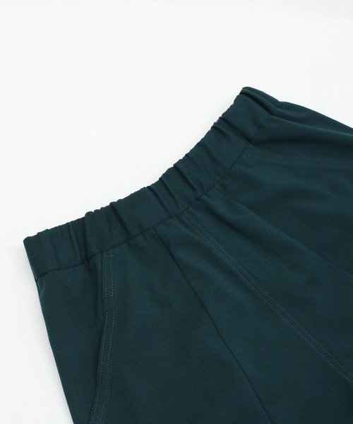 URCH RNA(アーチ アールエヌエー)の「R4367 裏ピーチ起毛PJ'Sクロップド(その他パンツ・レディース・ブラック系その他/ブラック/グリーン・FREE)」の14枚目の写真