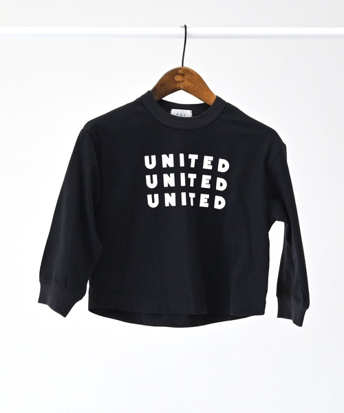 FOV(フォブ)の「FOV/フォブ UNITED L/S Tシャツ(Tシャツ/カットソー・キッズ・アイボリー/グレイッシュベージュ/ブラック・L/XL/S/M)」の9枚目の写真