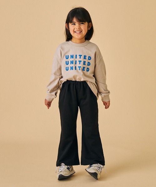 FOV(フォブ)の「FOV/フォブ UNITED L/S Tシャツ(Tシャツ/カットソー・キッズ・アイボリー/グレイッシュベージュ/ブラック・L/XL/S/M)」の6枚目の写真