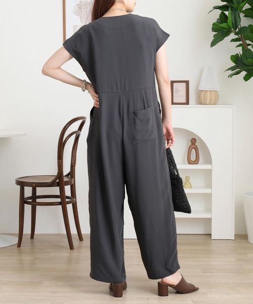 セール】ヴィンテージクロスオールインワン（つなぎ/オールインワン