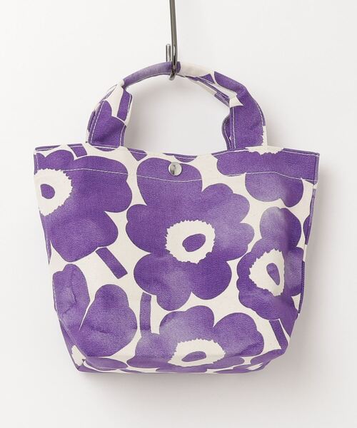 marimekko(マリメッコ)の「【ASIA EXCLUSIVE】【kioski】 Akvarelli Unikko / Ae Lunchbag(トートバッグ・レディース・パープル・FREE)」の5枚目の写真
