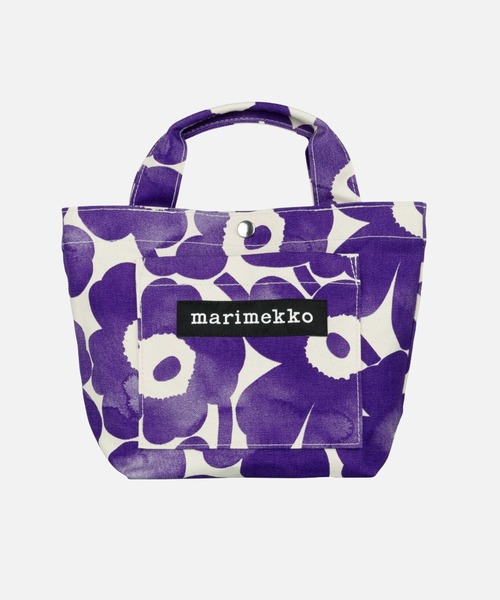 marimekko(マリメッコ)の「【ASIA EXCLUSIVE】【kioski】 Akvarelli Unikko / Ae Lunchbag(トートバッグ・レディース・パープル・FREE)」の2枚目の写真
