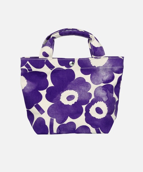 marimekko(マリメッコ)の「【ASIA EXCLUSIVE】【kioski】 Akvarelli Unikko / Ae Lunchbag(トートバッグ・レディース・パープル・FREE)」の3枚目の写真