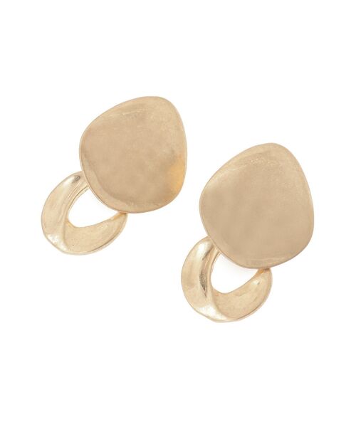 YECCA VECCA（イェッカヴェッカ）の「メタルプレートスイングピアス（ピアス（両耳用）・レディース・シルバー/ゴールド・FREE）」の11枚目の写真