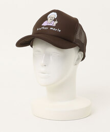 THRASHER（スラッシャー）の「Graphic Print Betty MESH CAP/グラフィックプリント メッシュキャップ トラッカーハット ストリート Y2K レトロ ユニセックス 帽子（キャップ）」