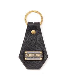 schott(�V���b�g)��Schott/�V���b�g/LEATHER KEY RING/���U�[�L�[�����O(�L�[�z���_�[)