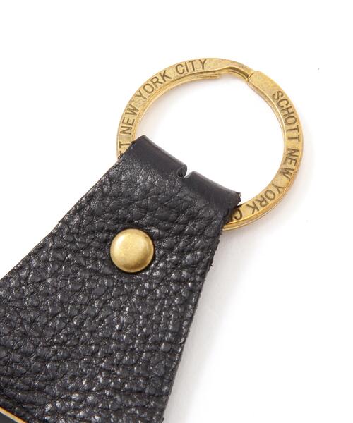 Schott/ショット/LEATHER KEY RING/レザーキーリング（キーホルダー