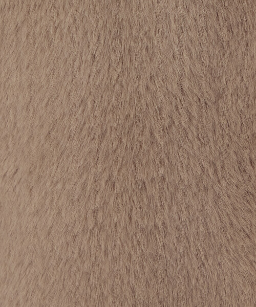 COMME CA ISM（コムサイズム）の「ラビット調　ファージレ（ベスト・レディース・ブラウン/グレイッシュベージュ・FREE）」の15枚目の写真