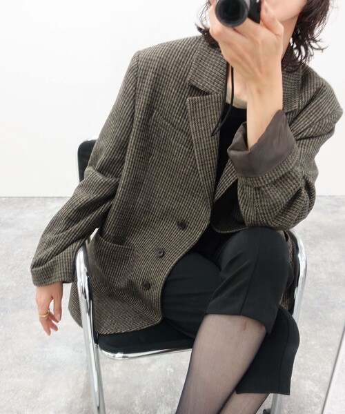 NOLLEY’S（ノーリーズ）の「【MAQWEL/マクウェル】ウォッシャブルカプリジョーゼットパンツ（その他パンツ・レディース・ブラック・FREE）」の4枚目の写真