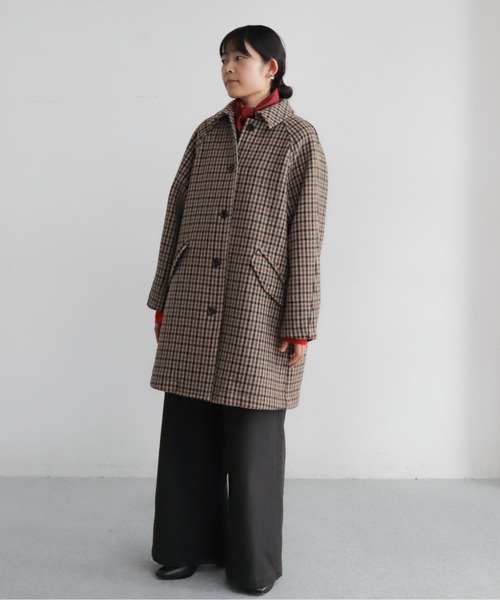 ガンクラブダブルフェイス ステンコート（その他アウター）｜Blanc