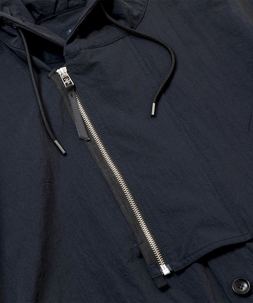 meanswhile(ミーンズワイル)の「Dope Dyed Hooded Blouson(パーカー・メンズ・ブラック/ブラウン系・1(S)/3(L)/2(M))」の16枚目の写真