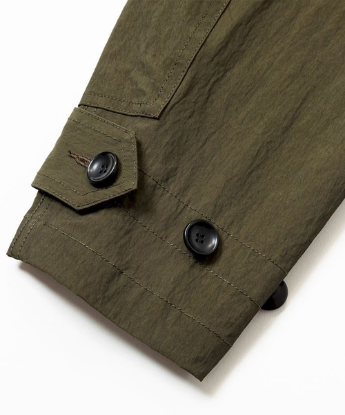 meanswhile(ミーンズワイル)の「Dope Dyed Hooded Blouson(パーカー・メンズ・ブラック/ブラウン系・1(S)/3(L)/2(M))」の10枚目の写真