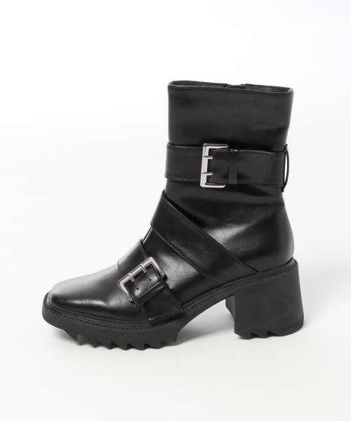 PAGEBOY（ページボーイ）の「ハトメシャークソールブーツ（ブーツ・レディース・ブラック/ブロンズ・MEDIUM/LARGE）」の9枚目の写真