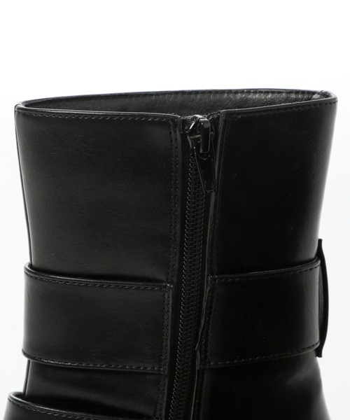 PAGEBOY（ページボーイ）の「ハトメシャークソールブーツ（ブーツ・レディース・ブラック/ブロンズ・MEDIUM/LARGE）」の3枚目の写真