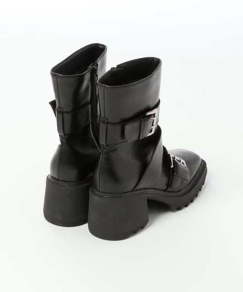 PAGEBOY（ページボーイ）の「ハトメシャークソールブーツ（ブーツ・レディース・ブラック/ブロンズ・MEDIUM/LARGE）」の15枚目の写真