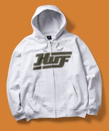 HUF(nt)EXHAUST FULL ZIP HOODIE(p[J[)
