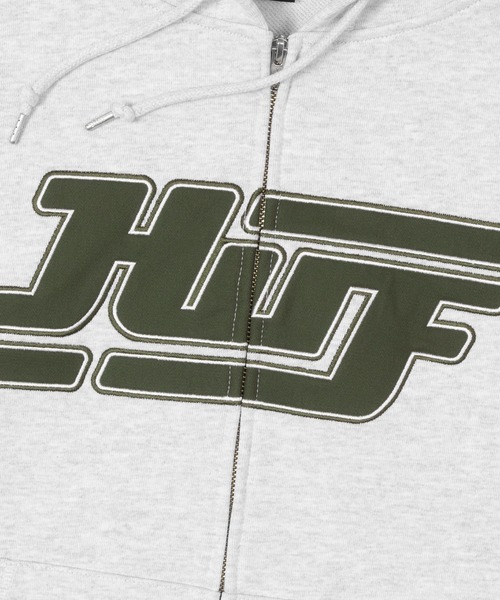 EXHAUST FULL ZIP HOODIE（パーカー）｜HUF（ハフ）の