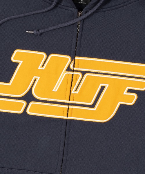 ぱふぱふ HUF｜ハフのトピックス「【HUF】EXHAUST FULL ZIP HOODIE&FLEECE