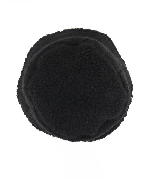 mko13109-Barcode Embroidery Boa Hat ボアハット(F25F310)（ハット