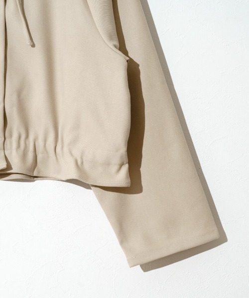 flower(フラワー)の「コンパクトウォームジャケット(ブルゾン・レディース・ブラウン/アイボリー・FREE)」の12枚目の写真