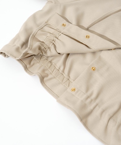 flower(フラワー)の「コンパクトウォームジャケット(ブルゾン・レディース・ブラウン/アイボリー・FREE)」の16枚目の写真