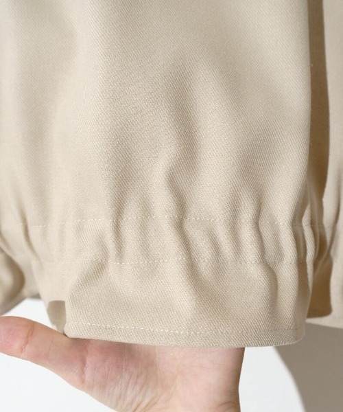 flower(フラワー)の「コンパクトウォームジャケット(ブルゾン・レディース・ブラウン/アイボリー・FREE)」の17枚目の写真