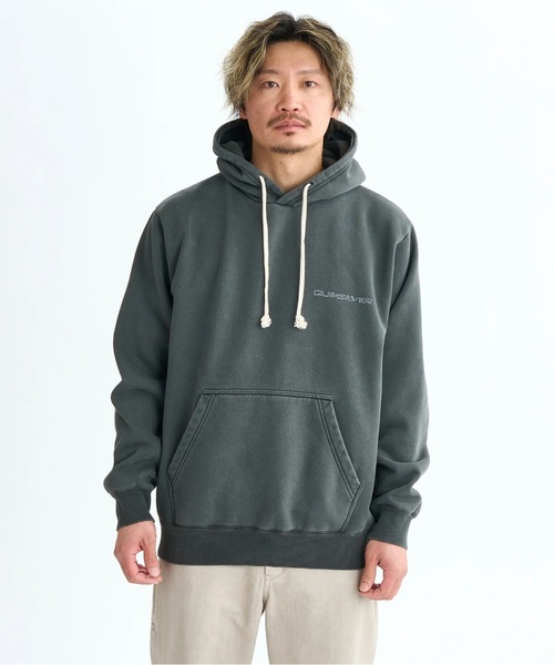 Quiksilver(クイックシルバー)の「PG DESERT WAVES SWEA /クイックシルバー裏起毛バックプリントプルオーバーパーカー・フーディー(スウェット・メンズ・ブルー/ブラック/ホワイト・X-LARGE/LARGE/MEDIUM)」の14枚目の写真