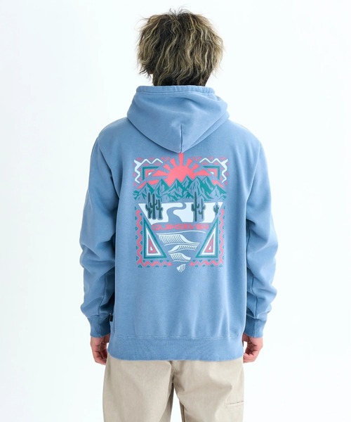 Quiksilver(クイックシルバー)の「PG DESERT WAVES SWEA /クイックシルバー裏起毛バックプリントプルオーバーパーカー・フーディー(スウェット・メンズ・ブルー/ブラック/ホワイト・X-LARGE/LARGE/MEDIUM)」の17枚目の写真